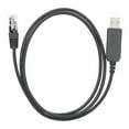 thumbnail image 1 of Compatible with BJ-218 and BJ-318 Models - Enables Frequency Line Accessory Writing - Black USB Programming Cable for Two-Way Radio, 1 of 8
