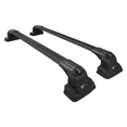 thumbnail image 1 of Compatible with BMW 1 Series (E82) 2007-2013 ACE-3 Car Roof Rack Cross Bar Black Aluminium 2 Bars, 1 of 8
