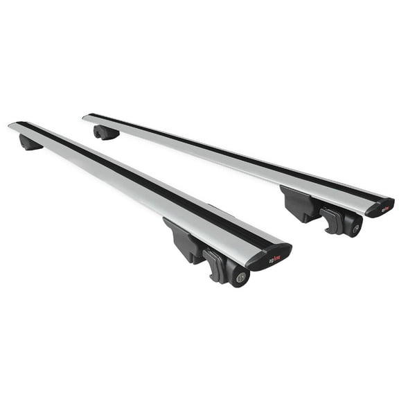 Compatible with BMW X3 (F25) 2011-2017 HOOK Model Car Roof Rack Cross Bar Grey Aluminium 2 Bars