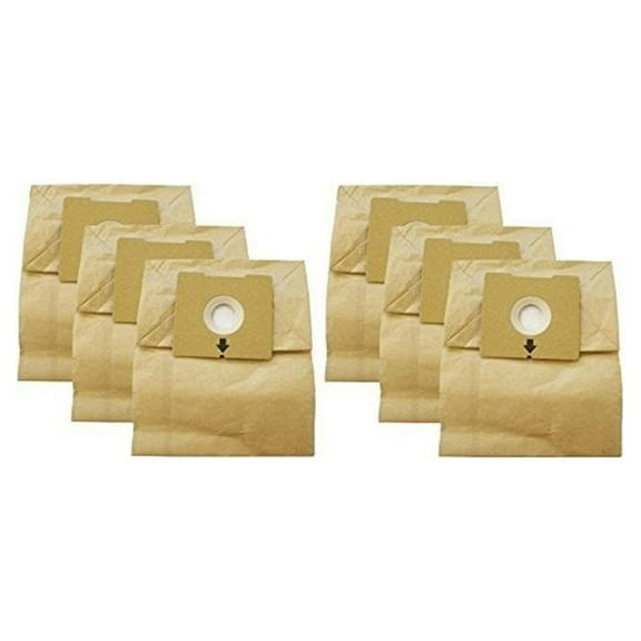 Compatible with Bissell Dust Bag (2) 3pks 4122 Series #2138425 (6 total bags)