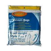 Compatible with Bissell Style 1 & 7 Vacuum Bags For Power Force Upright 3 Pk Part - 840DW