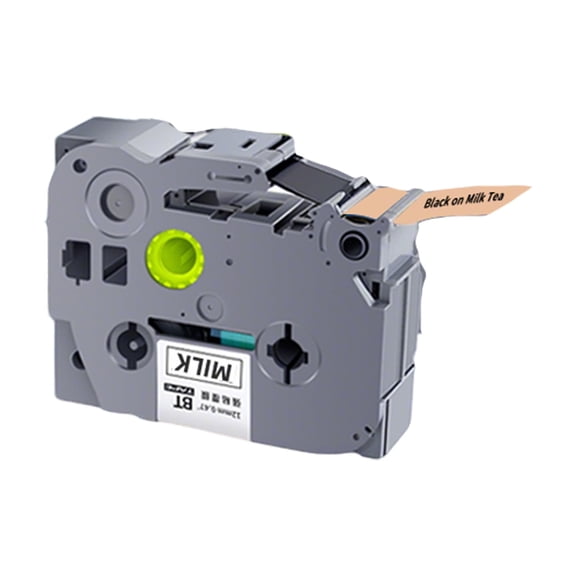 Compatible with Brother TZe Replacement Laminated with PT-D220/D210/H110/D200/D400/1280/D610BT & 100+ P-Touch Models