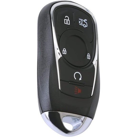 Compatible with Buick Car Key Fob Keyless Control Entry Remote 13508414 5 Button Vehicles Replacement