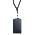 thumbnail image 1 of Compatible with Consumer Cellular Iris Easy Flip - Around the Neck Open top leather case with Safety Lanyard, 1 of 6