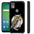 thumbnail image 1 of Compatible with Cricket Icon 5; Hybrid Fusion Guard Phone Case Cover (Owl Moon), 1 of 2