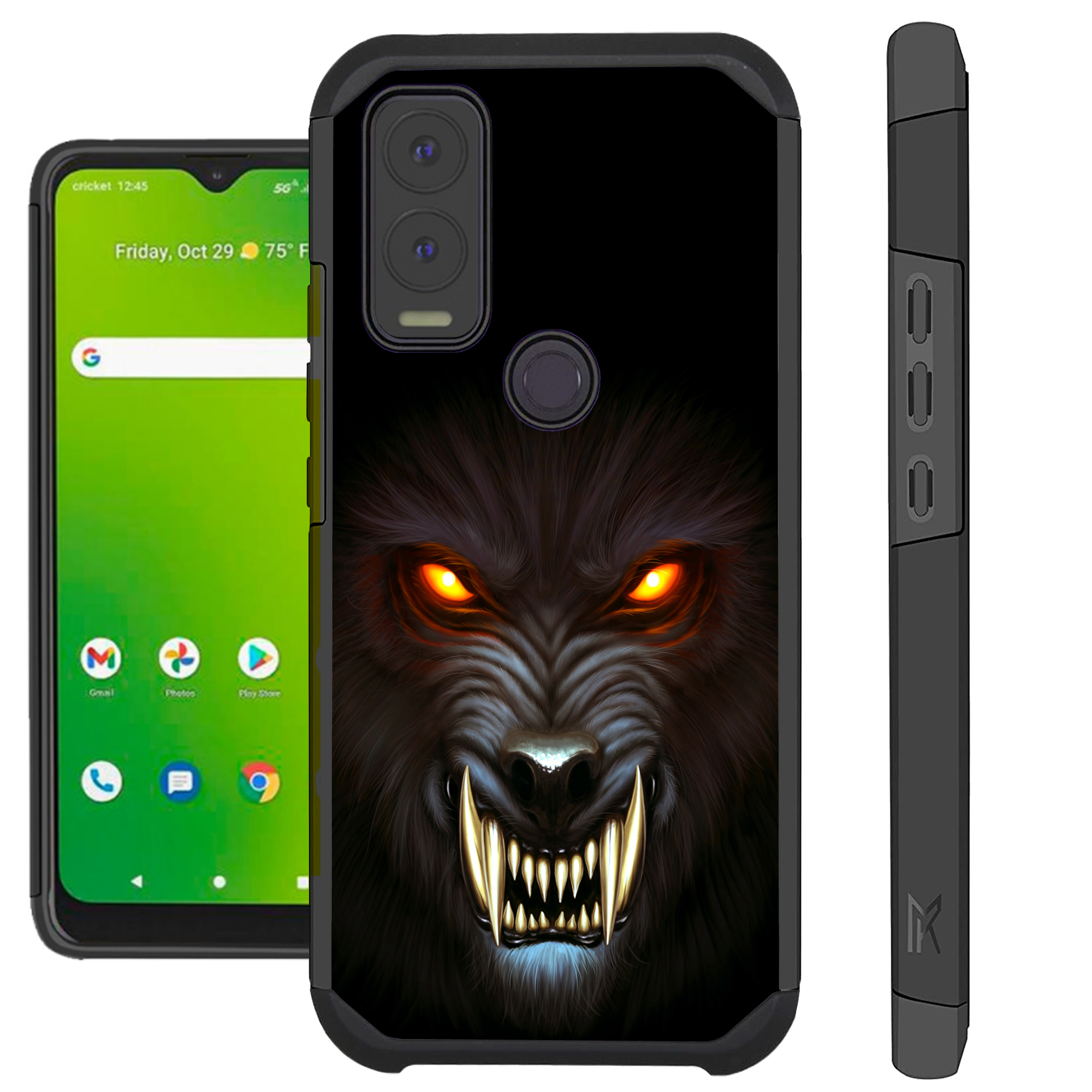 Compatible with Cricket Innovate E 5G Hybrid Fusion Guard Phone Case ...