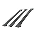 thumbnail image 1 of Compatible with Cupra Ateca 2020-2024 FLY Model Car Roof Rack Cross Bar Black Aluminium 3 Bars, 1 of 8