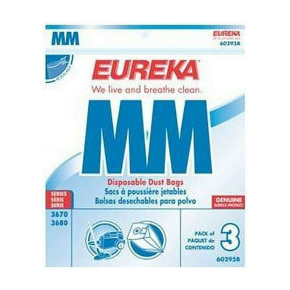 Compatible with Eureka Style MM Vacuum Cleaner Bags, 18 Pack 60295C-6
