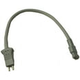 thumbnail image 1 of Compatible with Filter Queen , Generic Pigtail Cord Male/Female 14 Inches Gray, 1 of 2