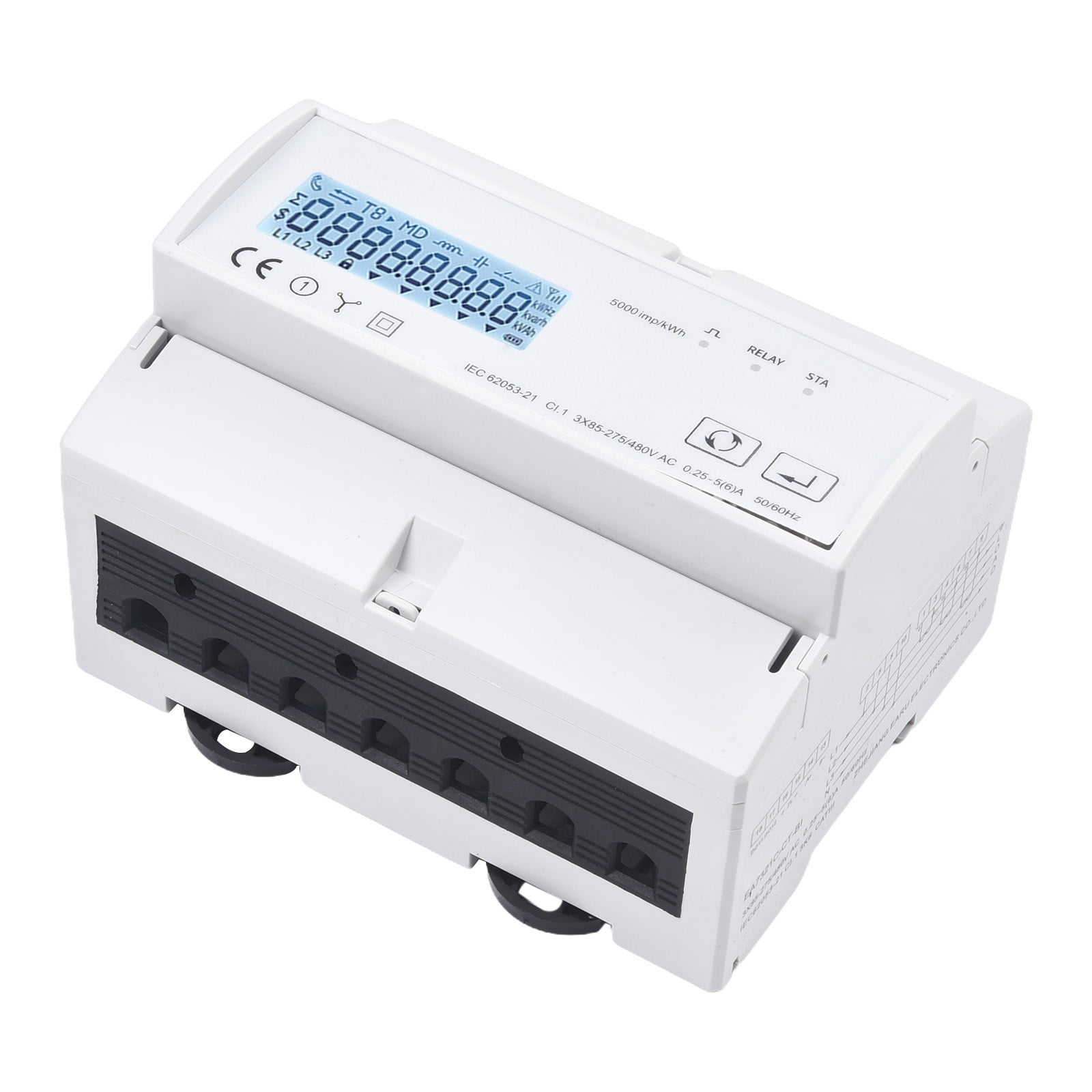 Compatible with For Tuya Wifi Three Phase Bidirectional Energy Meter