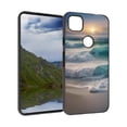 thumbnail image 1 of Compatible with Google Pixel 4A 4G Phone Case, Ocean-wave-tranquility-1 Case Silicone Protective for Teen Girl Boy Case for Google Pixel 4A 4G, 1 of 1