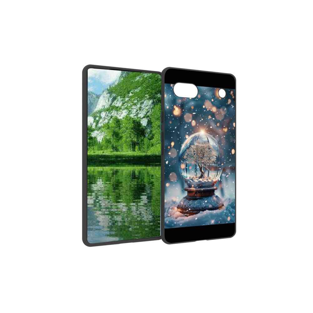 Compatible with Google Pixel 6A Phone Case, Serenesnowglobewonders3