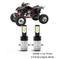 thumbnail image 1 of Compatible with Honda TRX450R 2006-2012 ,2-Pack H6 H6M Led Headlight Bulbs Motorcycle Bulb,1700lm 6500K Cool White, 12v-24v DC, 1 of 11