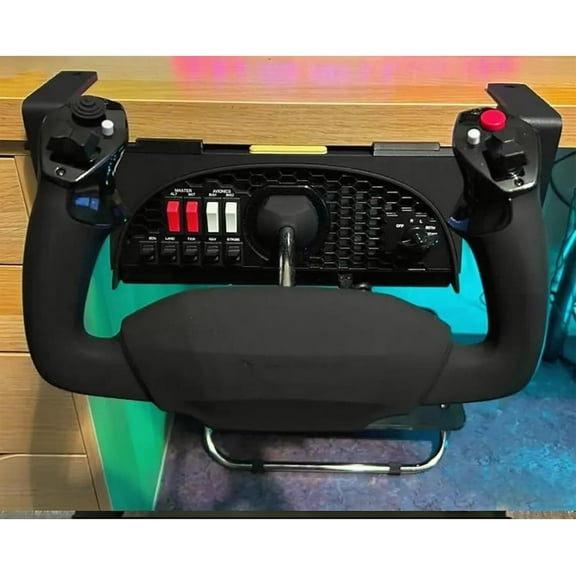 Compatible with Honeycomb AlphaBravo Flight Simulator Controls 3 Pcs Desk Mount, Under Desk Mounting Bracket, PLA Heavy-Duty Clamp System