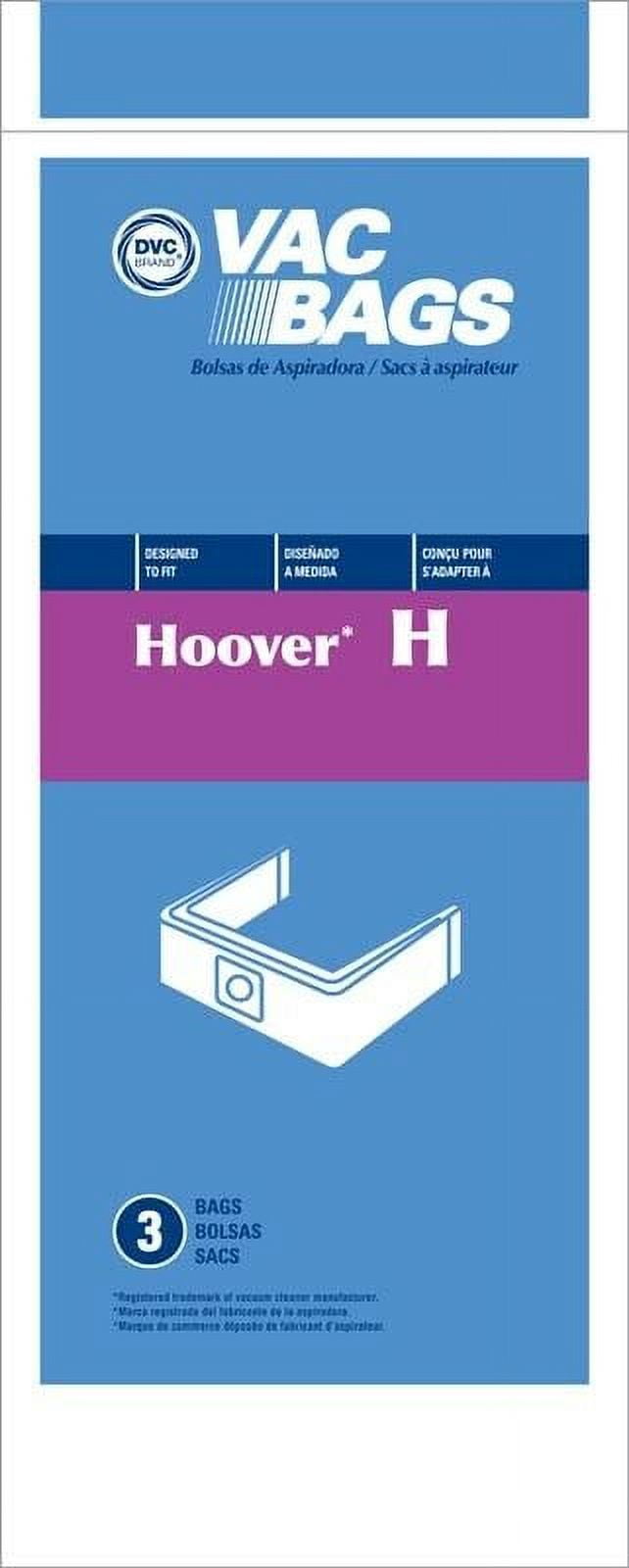 Compatible with Hoover Style H Vacuum Cleaner Bags by DVC Made in USA [ 27 Bags ]