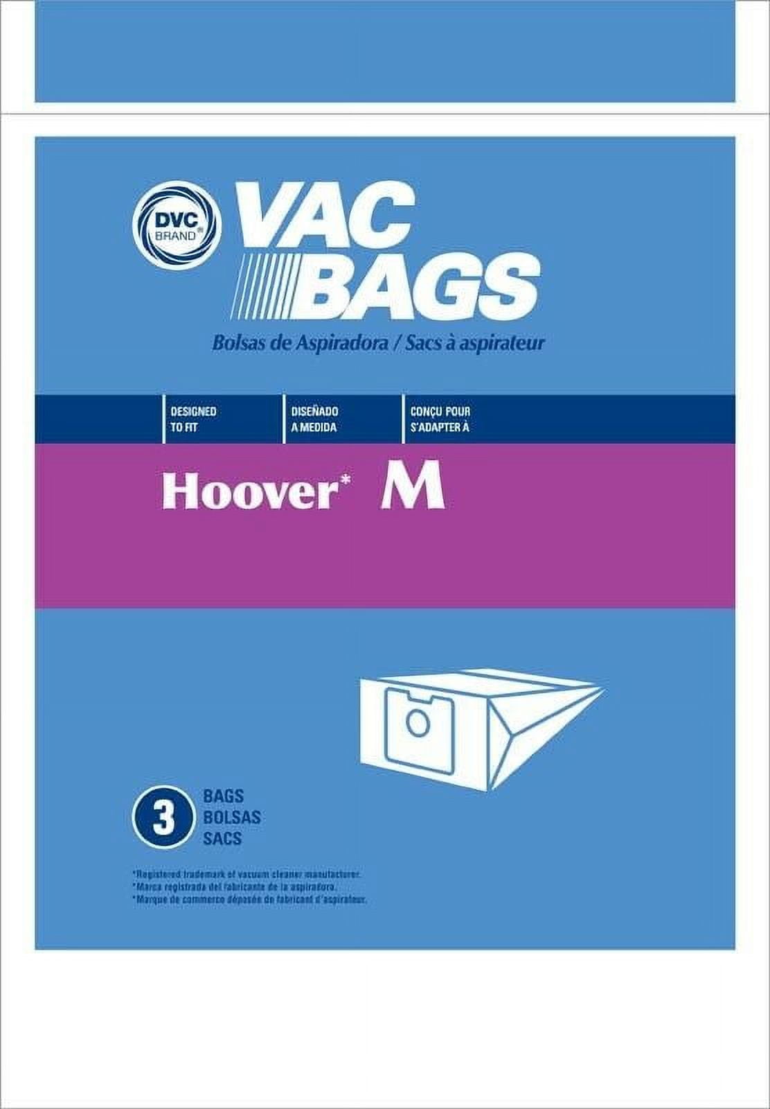 Compatible with Hoover Style M Vacuum Cleaner Bags by DVC Made in USA [ 150 Bags ]