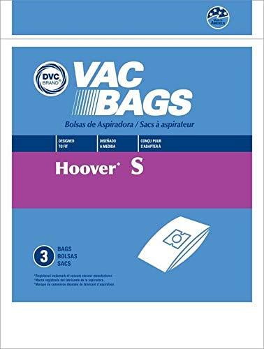Compatible with Hoover Style S Vacuum Cleaner Bags by DVC Made in USA [ 27 Bags ]
