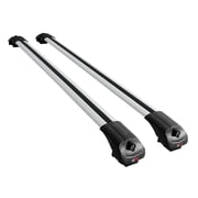 Compatible with Jeep Liberty KJ 2002-2007 ACE-1 Model Car Roof Rack Cross Bar Grey Aluminium 2 Bars