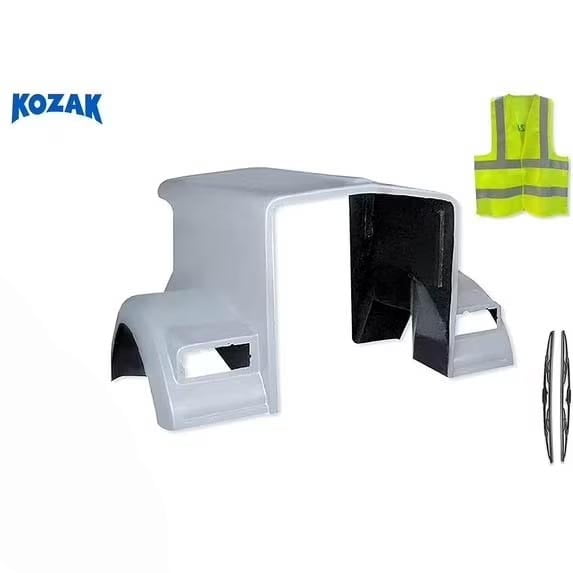 Compatible with W900L Fiberglass Hood Shell with KozaK Accessories