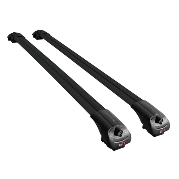Compatible with Kia Sorento 4 (MQ4) X-Line 2021-2026 ACE-1 Model Car Roof Rack Cross Bar Black Aluminium 2 Bars