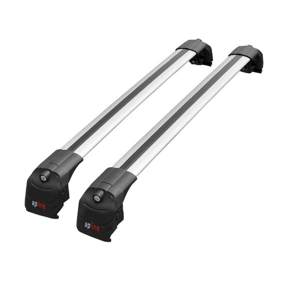 Compatible with Kia Soul 3 (SK3) 2020-2025 ACE-2 Car Roof Rack Cross Bar Grey Aluminium 2 Bars