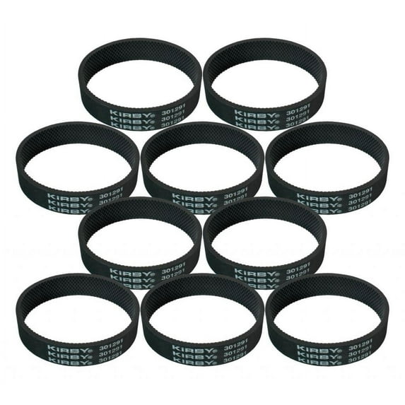 Compatible with Kirby 10 Pack Of Genuine OEM Replacement Belts # K-301291-10PK