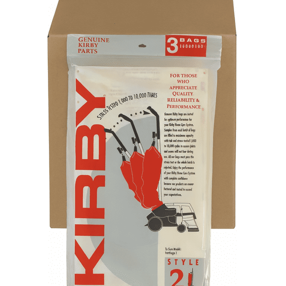 Compatible with Kirby 190681S Disp.Bag 3/Pkg.48/Case, 48