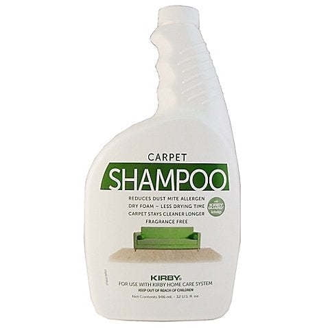 Genuine Kirby Foaming Carpet Shampoo (Unscented) 32oz Kirby Part #252703