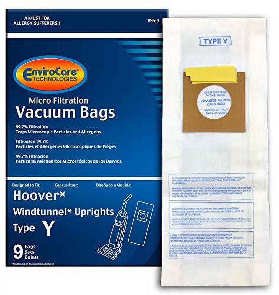 10-Pack Kirby Vacuum Filter Bags – Compatible With Kirby 205811, 204811, 204814, 204808 Models, White