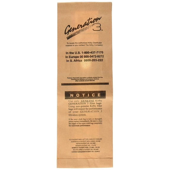 Compatible with Kirby Generation Bag, 197389 (9 pack)