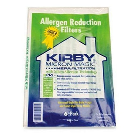 Compatible with Kirby Genuine Vacuum Bag For 205814A/204814G/Style F (3 Pack)