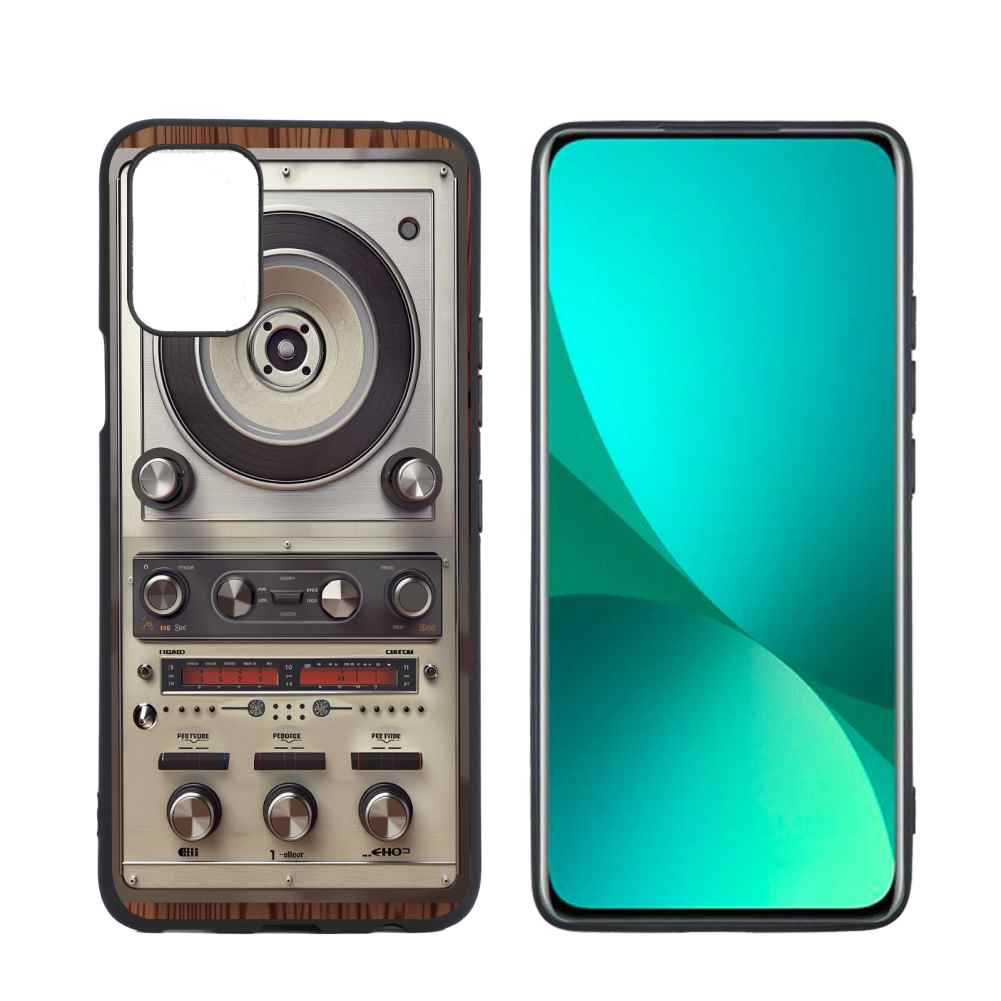 Compatible with LG K52 Phone Case, Vintagetaperecorder1 Case Silicone Protective for Teen