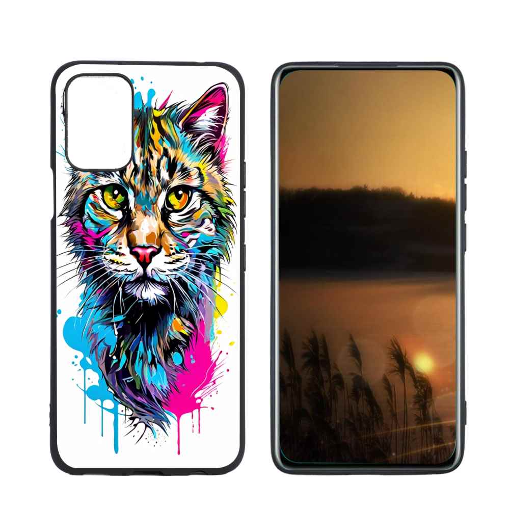 Compatible with LG K53 Phone Case, FishingCatface173 Case Silicone