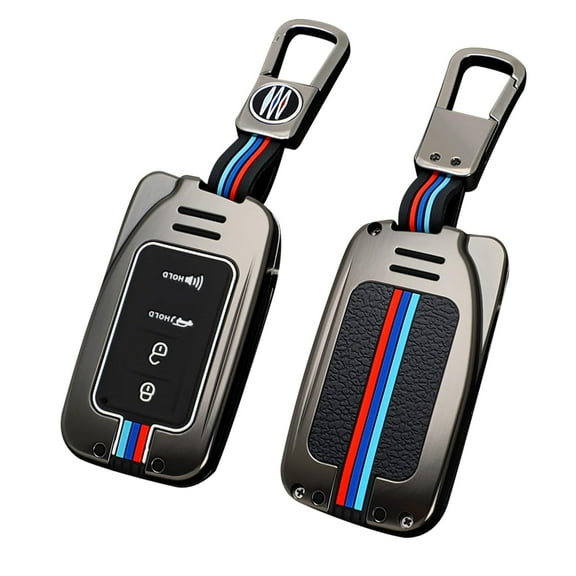 Compatible with Lexus Key Fob Cover,ES NX RX RC GS LX IS Key Fob Case,Metal Shell & Soft Silicone Protection