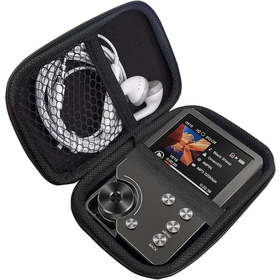 Compatible with MECHEN M30 MP3 Player Case, Hard Shell Travel and Storage Cover Carrying Case Compatible with MECHEN M30 2 Inches MP3 Player (Black)