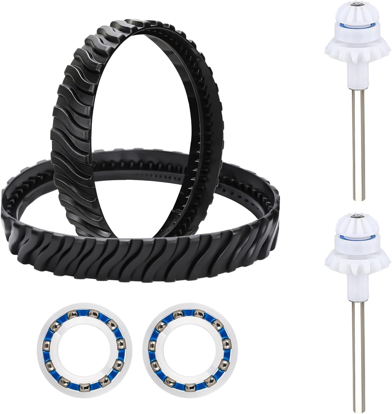 Compatible with MX8 MX6 Elite Pool Cleaners Replacement Parts, 6pcs Drive Shaft Rebuild Kit, Replacement Repair Tune Up Parts, Easy to Install