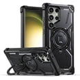 thumbnail image 1 of Compatible with Magsafe Samsung Galaxy S24 Plus Case Stand Heavy Duty Case for Men Women Magnetic Shockproof Protective Ostand Black, 1 of 9