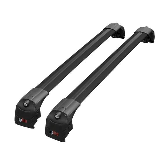 Compatible with Mazda CX-5 2017-2025 ACE-2 Car Roof Rack Cross Bar Black Aluminium 2 Bars
