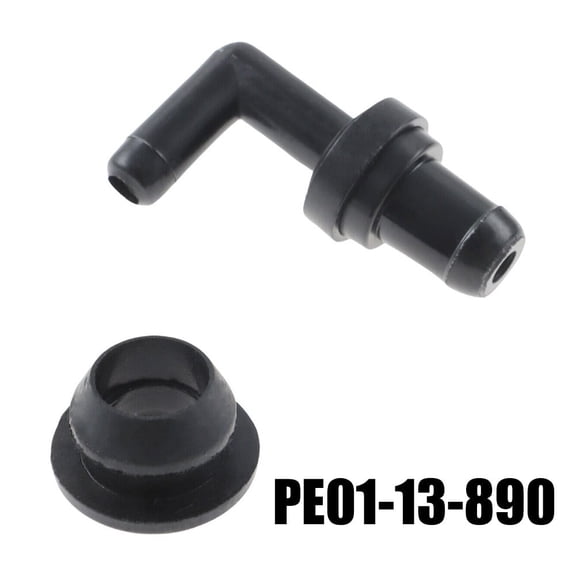 Compatible with Mazda CX-5 3 2013-2018 PCV Valve Replacement PE0113890 PE01-13-890 Black-