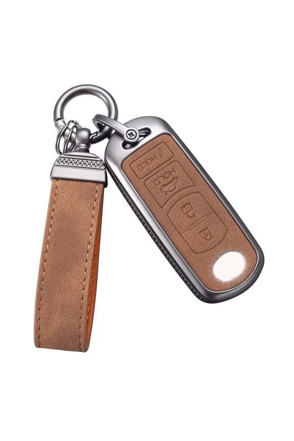 Compatible with Mazda Key Fob Cover with Keychain Mazda Key Fob Cover, Key Case Fit for Mazda 3, 6, 8, Miata MX-5