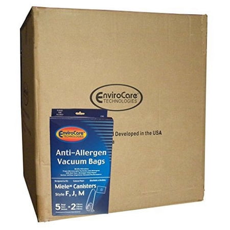 Compatible with Miele Type FJM Polaris Neptune Allergen 7291640 Tank Vacuum Cleaner 5 Bags/ 2 Fi