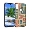 thumbnail image 1 of Compatible with Moto E 2020 Phone Case, Vintage-stamp-collection-designs-5 Case Silicone Protective for Teen Girl Boy Case for Moto E 2020, 1 of 1