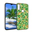 thumbnail image 1 of Compatible with Moto E 2020 Phone Case, Whimsical-leprechaun-hat-patterns-6 Case Silicone Protective for Teen Girl Boy Case for Moto E 2020, 1 of 1
