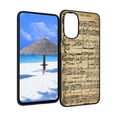 thumbnail image 1 of Compatible with Moto G 5G 2022 Phone Case, Vintage-music-sheet-notes-0 Case Silicone Protective for Teen Girl Boy Case for Moto G 5G 2022, 1 of 1