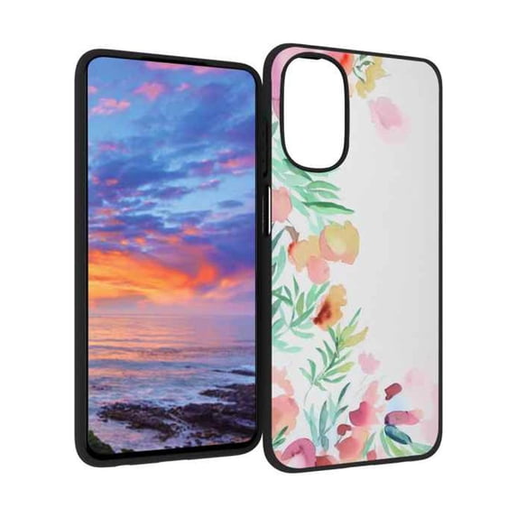 Compatible with Moto G 5G 2022 Phone Case, Watercolor-107-jpg-2-3 Case Men Women, Flexible Silicone Shockproof Case for Moto G 5G 2022