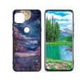thumbnail image 1 of Compatible with Moto One 5G Ace Phone Case, Enchanted-night-sky-starfalls-5 Case Silicone Protective for Teen Girl Boy Case for Moto One 5G Ace, 1 of 1