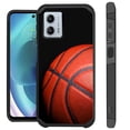 thumbnail image 1 of Compatible with Motorola Moto G Power 5G (2023); Hybrid Fusion Guard Phone Case Cover (Basketball), 1 of 2
