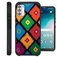 thumbnail image 1 of Compatible with Nokia C210; Hybrid Fusion Guard Phone Case Cover (Colorful Diamond), 1 of 2