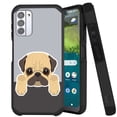 thumbnail image 1 of Compatible with Nokia G310 5G; Hybrid Fusion Guard Phone Case Cover (Cute Dog Pug), 1 of 2
