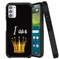 thumbnail image 1 of Compatible with Nokia G310 5G; Hybrid Fusion Guard Phone Case Cover (I Am Queen), 1 of 2